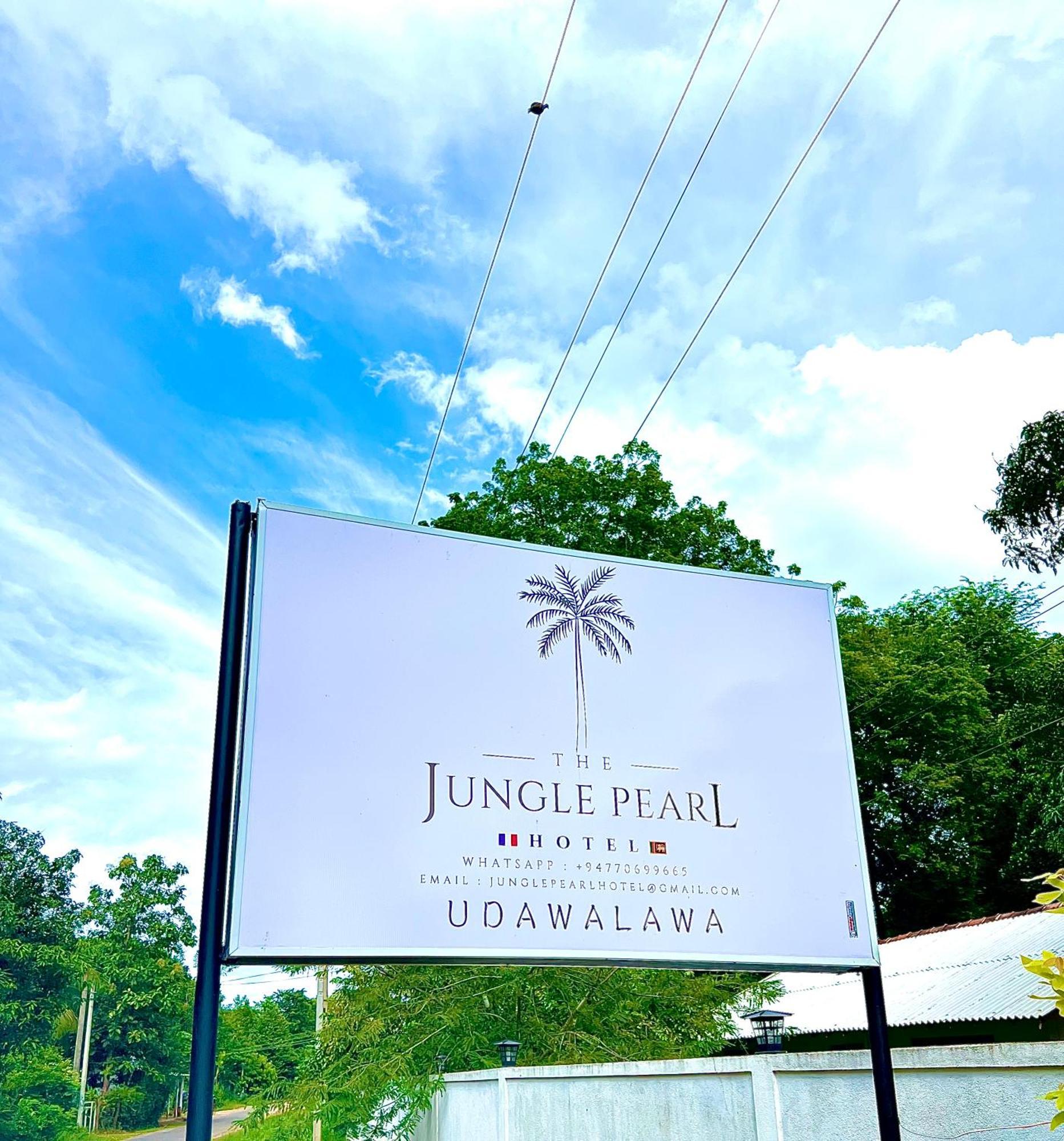 The Jungle Pearl Hotel Udawalawe Exterior photo